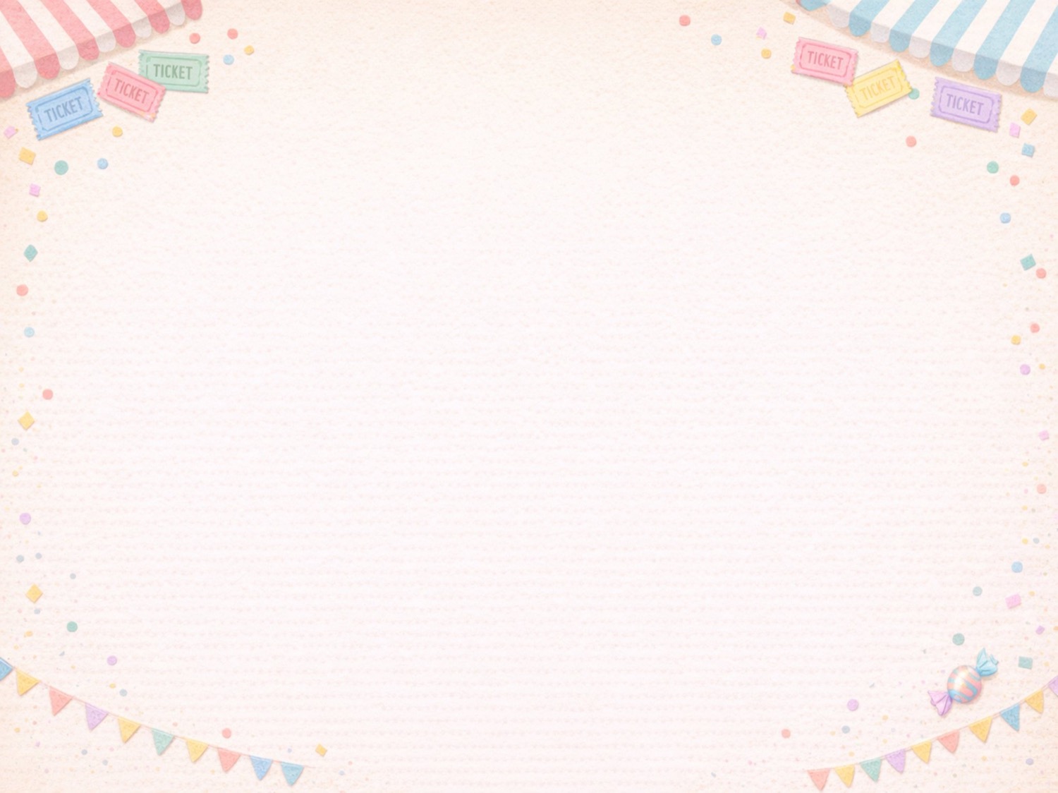Candy Land table background.