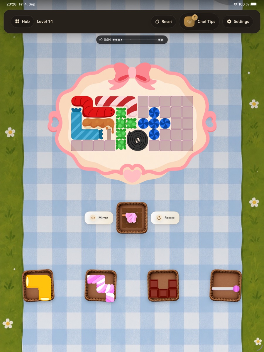 Candy Land, level 14. iPad · Optional purchase.